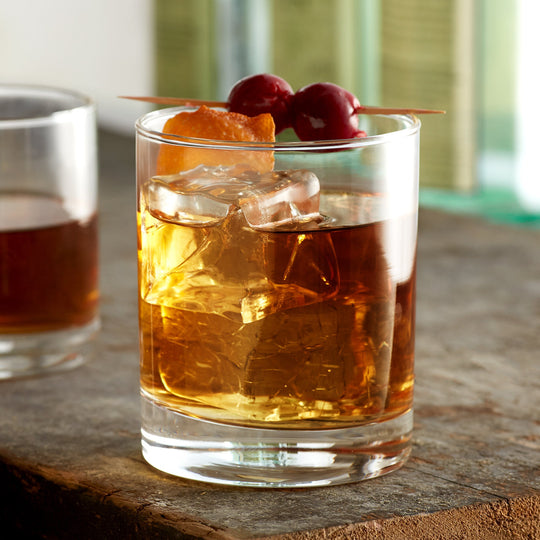 Whiskey Lover’s Custom Engraved Rocks Glass - Personalized Bottom Engraving
