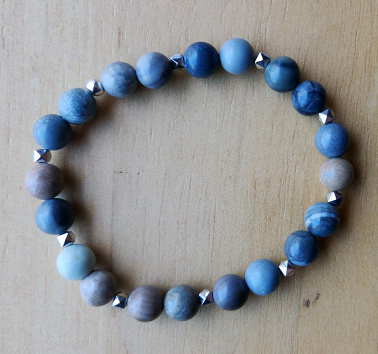 Boho Stone Harmony Bracelet - Handcrafted Spiritual Jewelry
