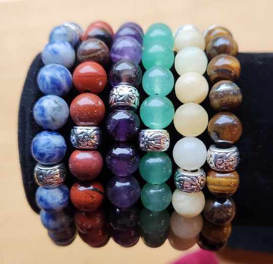 Chakra Stone Beaded Bracelets