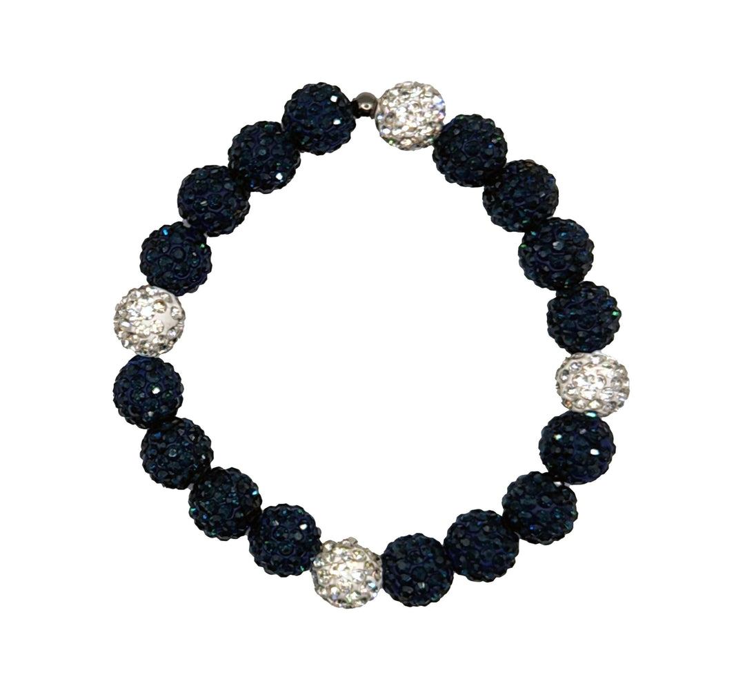 Diamond Pitch Bling - Baseball & Softball Beaded Bracelet