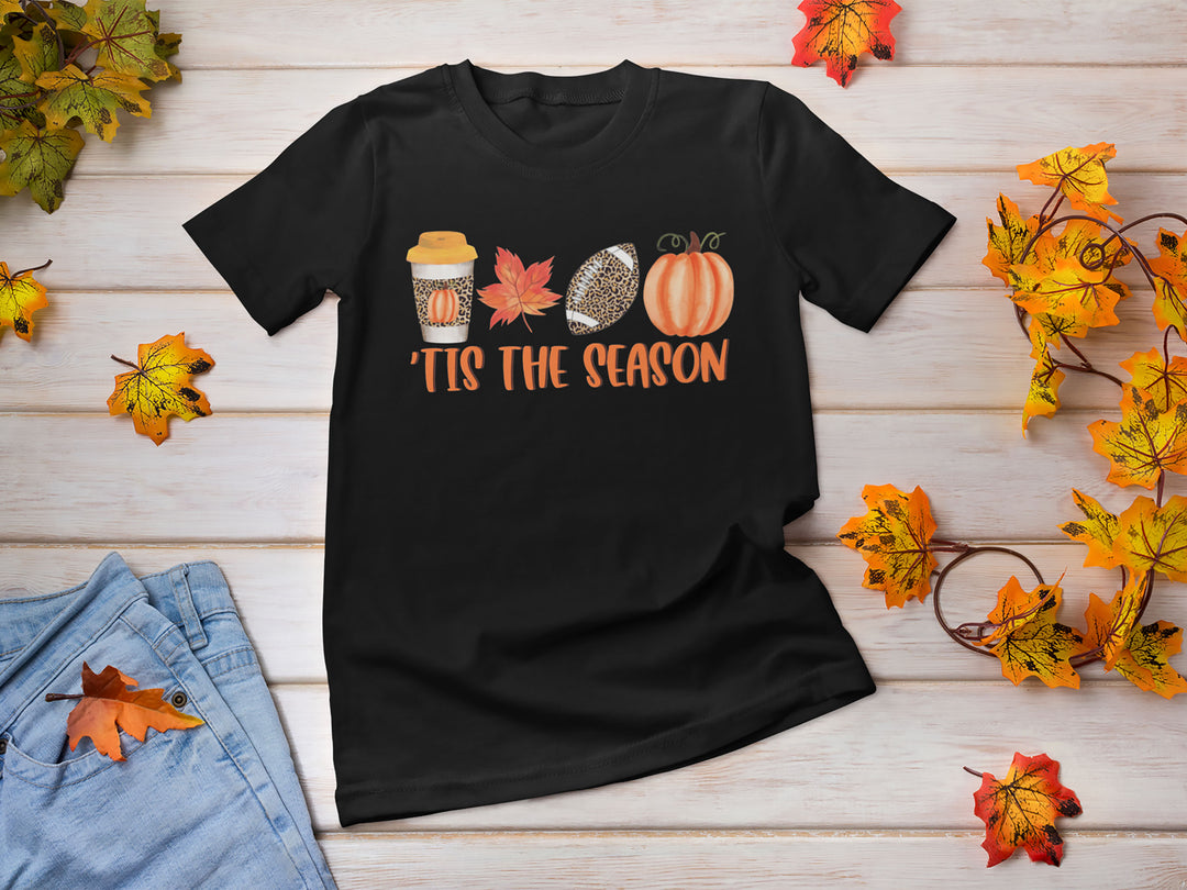 Fall Shirts for Women 'Tis the Season Autumn T-Shirt