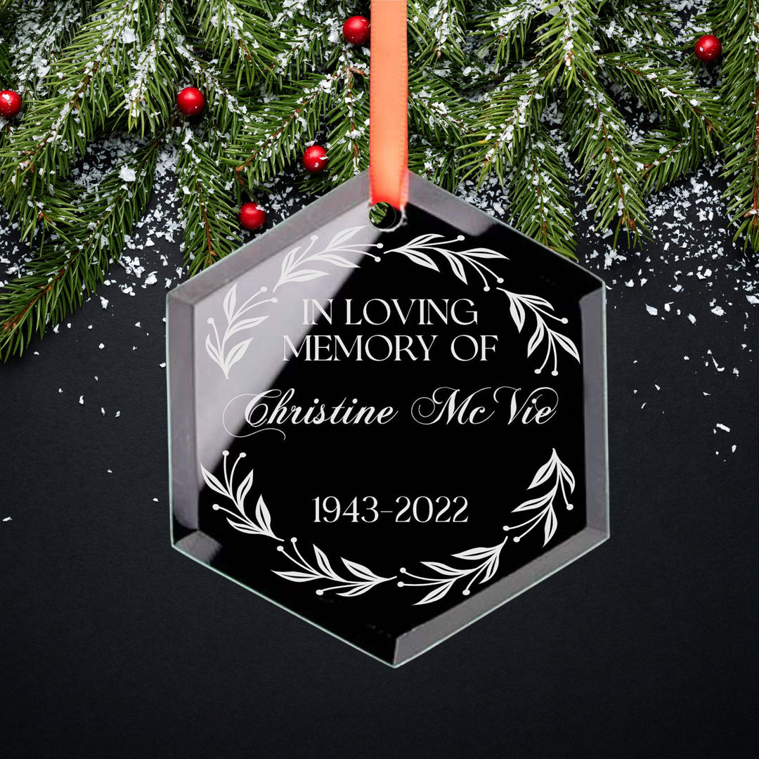 Memorial Gift - Custom In Loving Memory Ornament