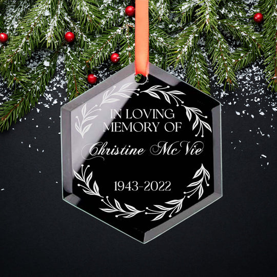 Memorial Gift - Custom In Loving Memory Ornament