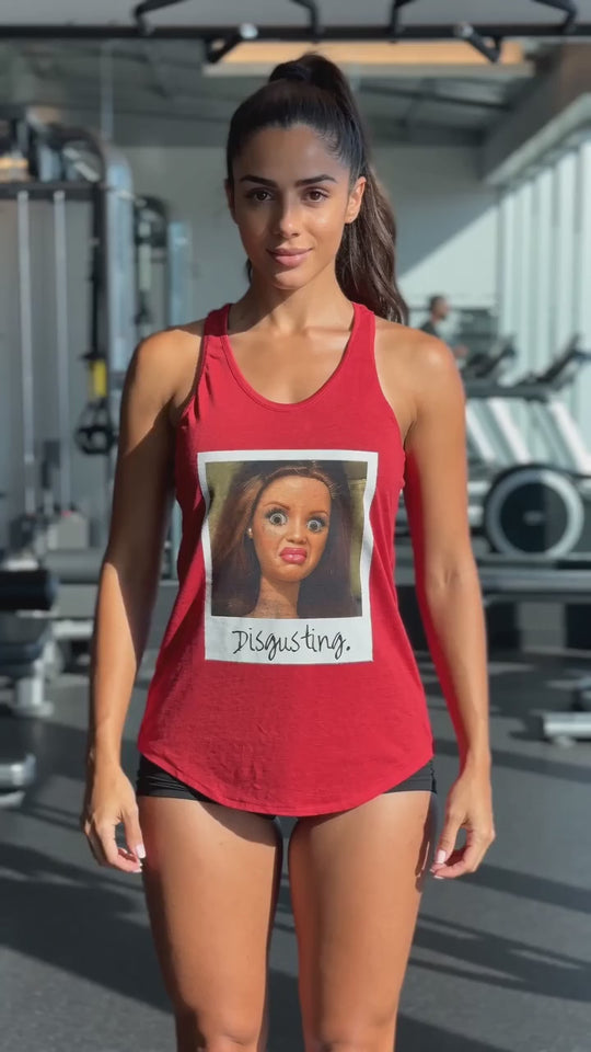 Disgusted Doll Face Polaroid | Women&
