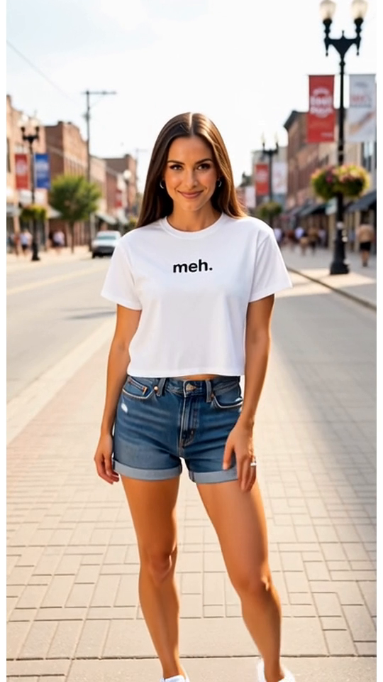 meh. Graphic Tee | Trendy Funny Women&amp;