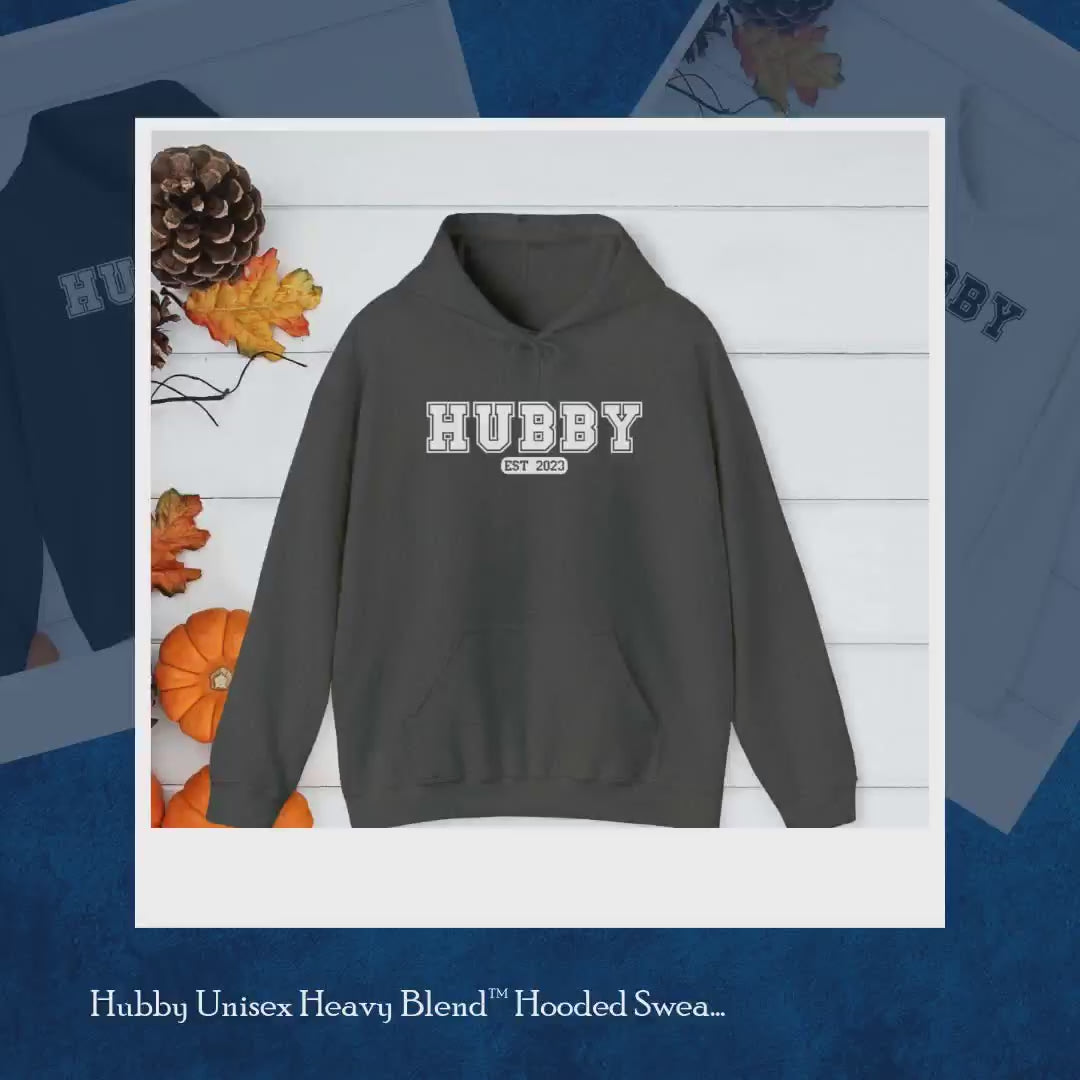 Hubby Unisex Heavy Blend™ Hooded Sweatshirt by@Outfy