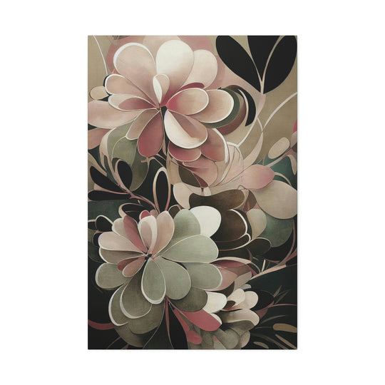Original Floral Canvas Print