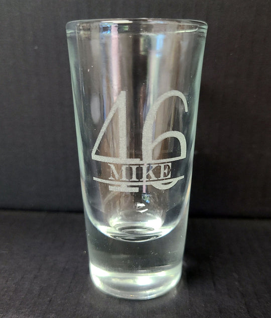 21st Birthday Gift Tequila Shooter Glass