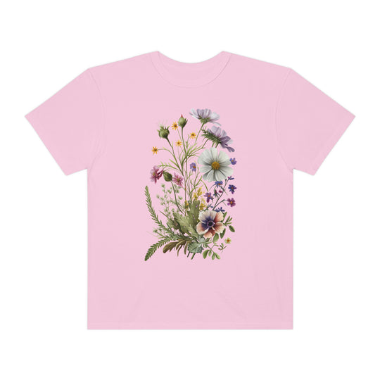 Cottagecore Pressed Flowers T-Shirt