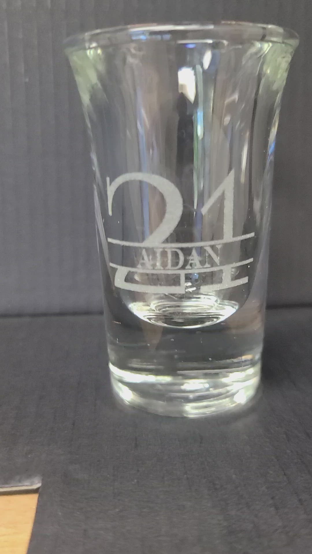 21st Birthday Gifts - Custom 1oz Shot Glass