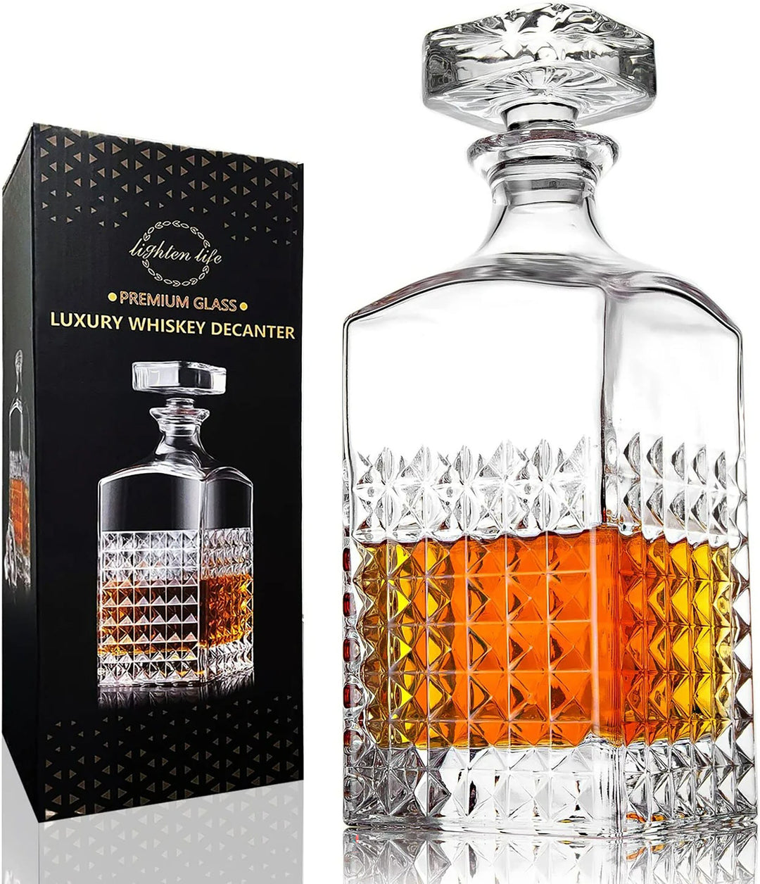 Personalized Whiskey Decanter - 34oz