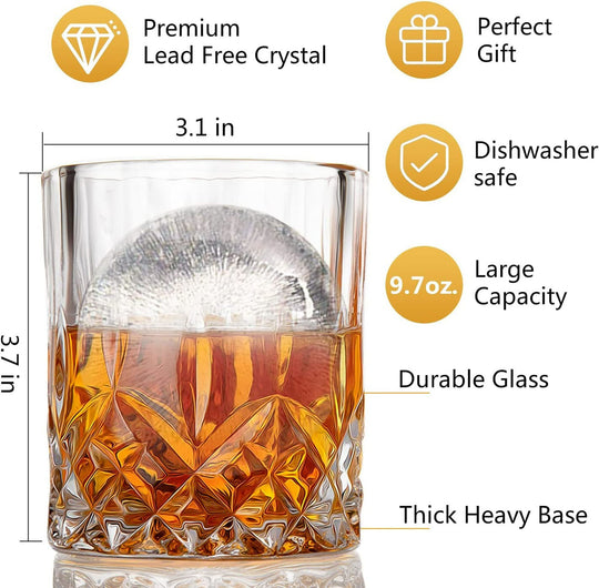 Glasses for Whiskey Decanter