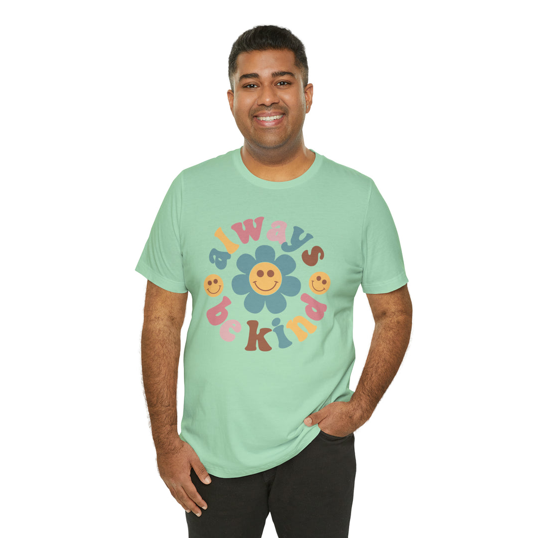Boho T-Shirt with "Always Be Kind"