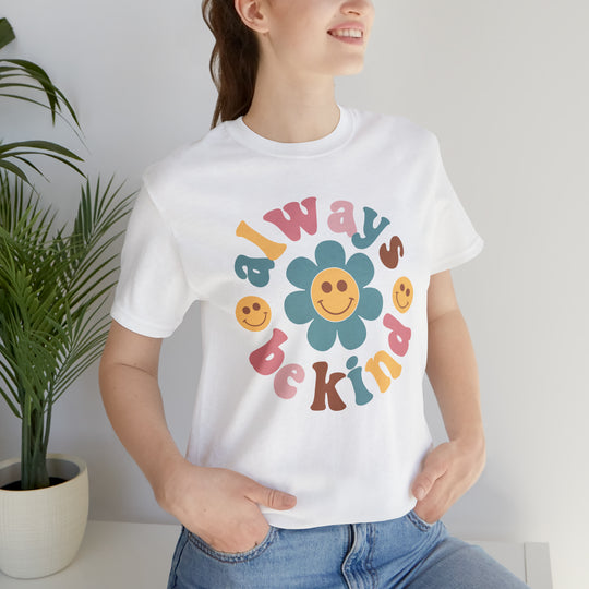 Boho T-Shirt with "Always Be Kind"