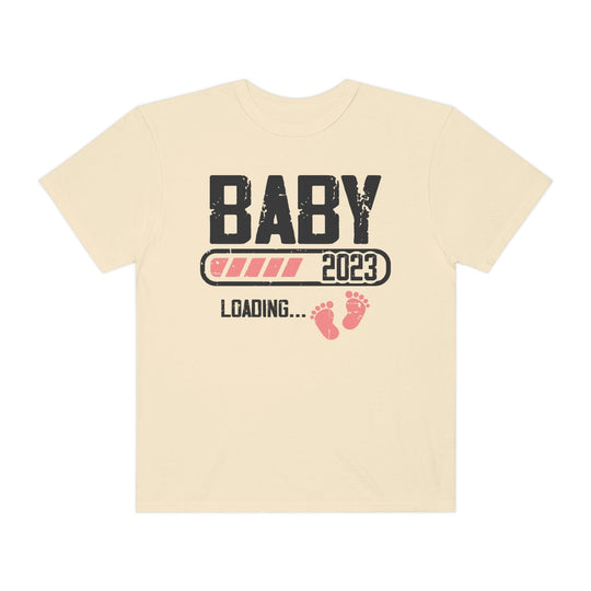 Baby Loading 2023 Retro Style T-Shirt Ivory / S