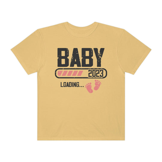 Baby Loading 2023 Retro Style T-Shirt Mustard / S