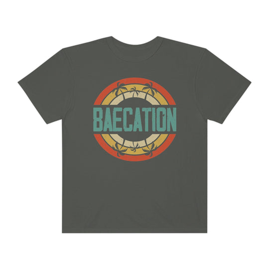 Baecation Retro Style T-Shirt Pepper / S