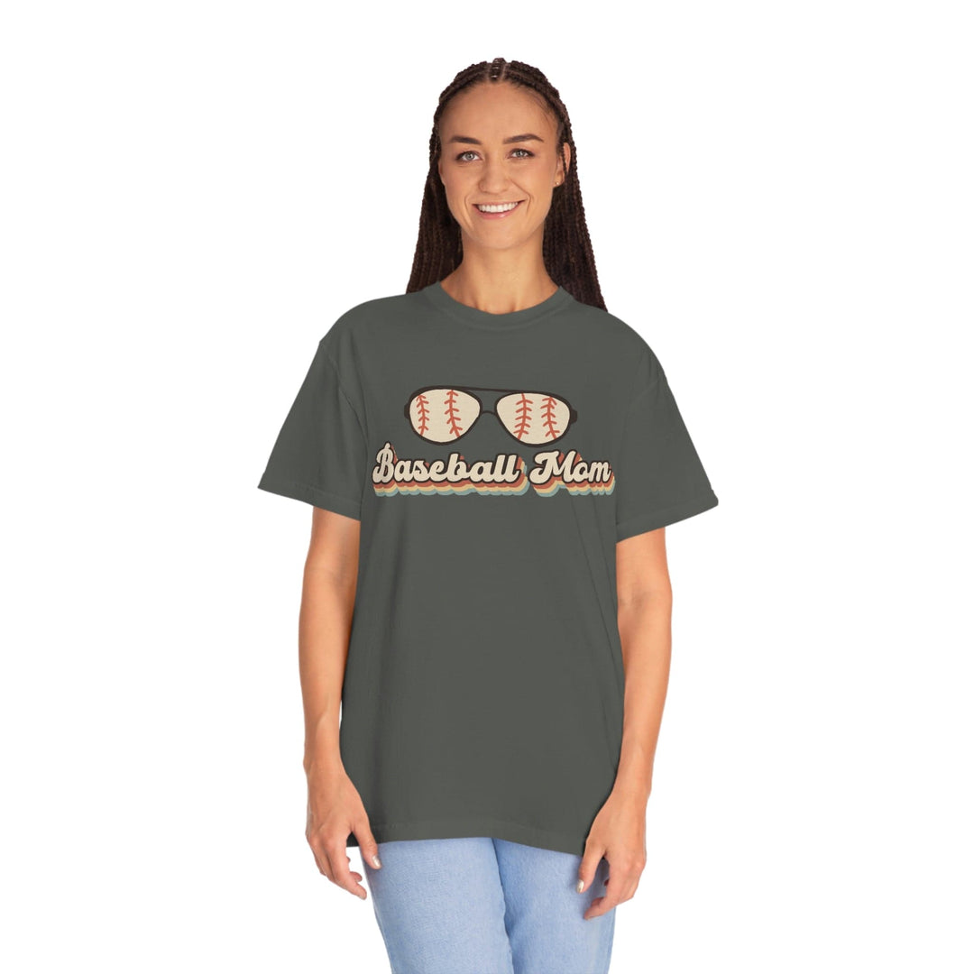 Baseball Mom Tee, Retro Style T-Shirt