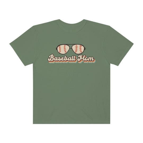 Baseball Mom Tee, Retro Style T-Shirt Hemp / S