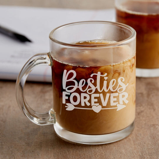 Best Friend Gift Coffee Mug - Besties Forever Arrow