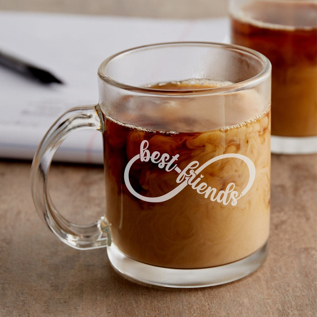 Best Friend Gift Coffee Mug - Besties Forever Infinity