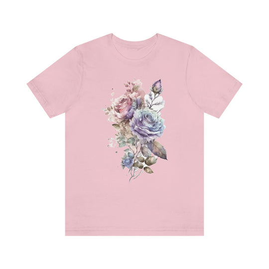 Boho Shirts - Boho Flowers Pink / XS