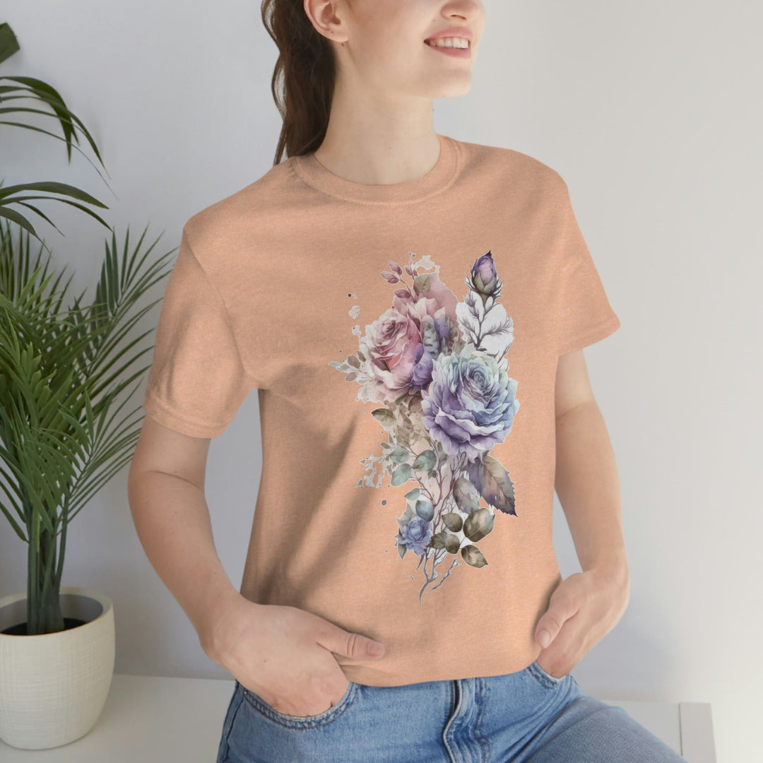 Boho Shirts - Boho Flowers tshirts with Dried Flower Designs Boho tshirts for Women Tees with Boho Flowers Summer Shirts
