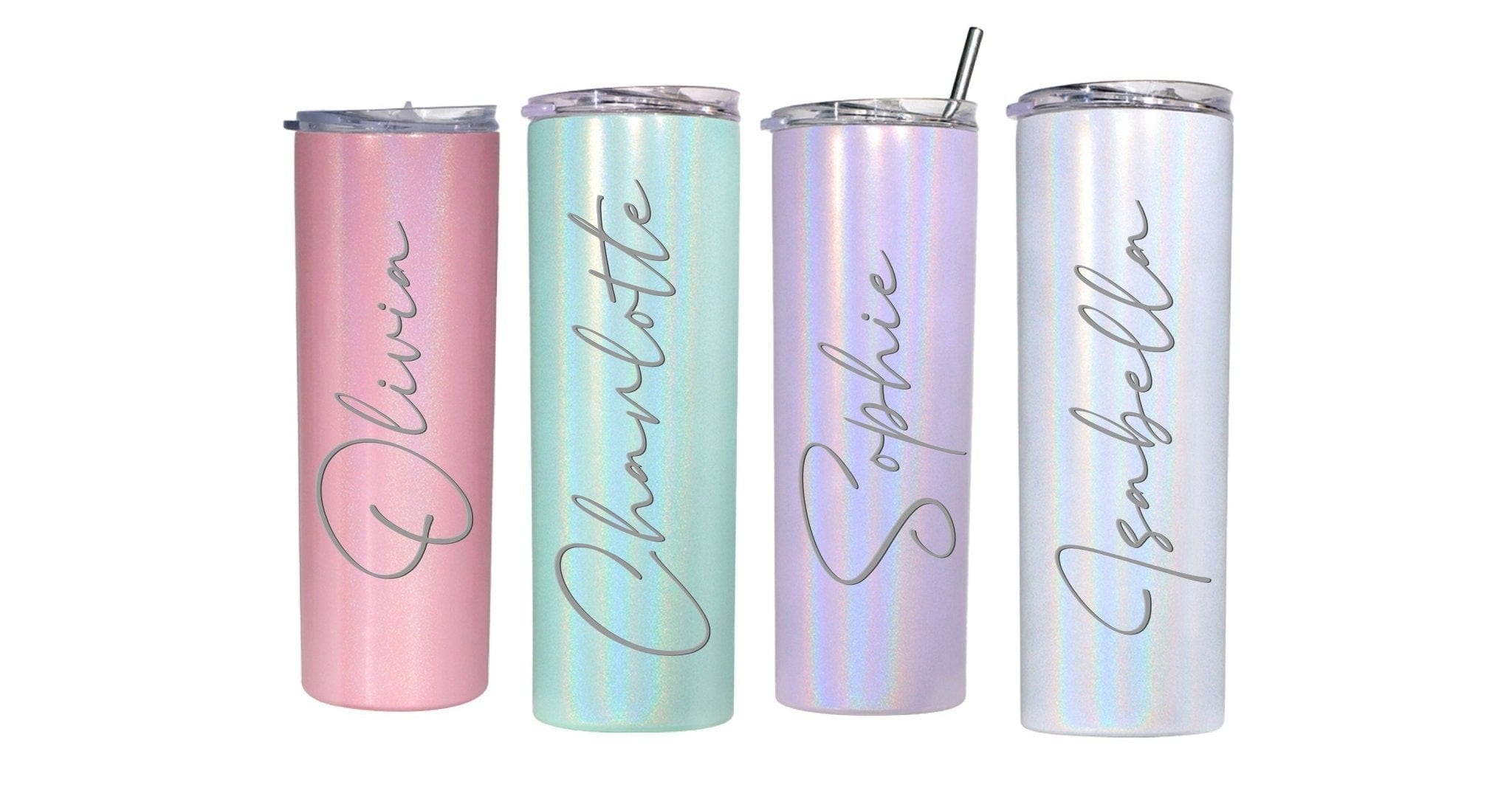 Bridesmaid Gifts - 20oz Tumbler with Straw and Lid