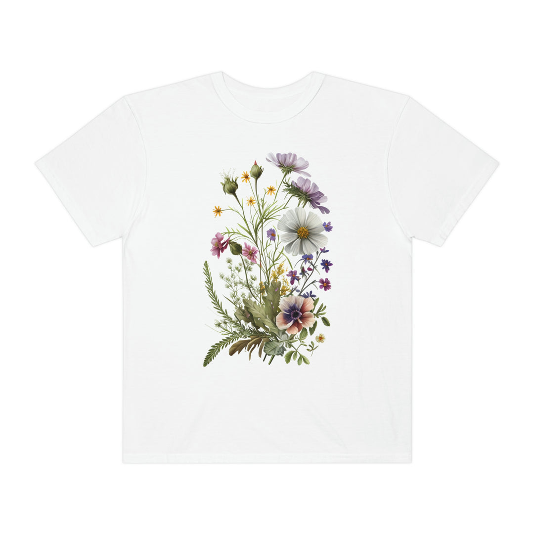 Cottagecore Pressed Flowers T-Shirt