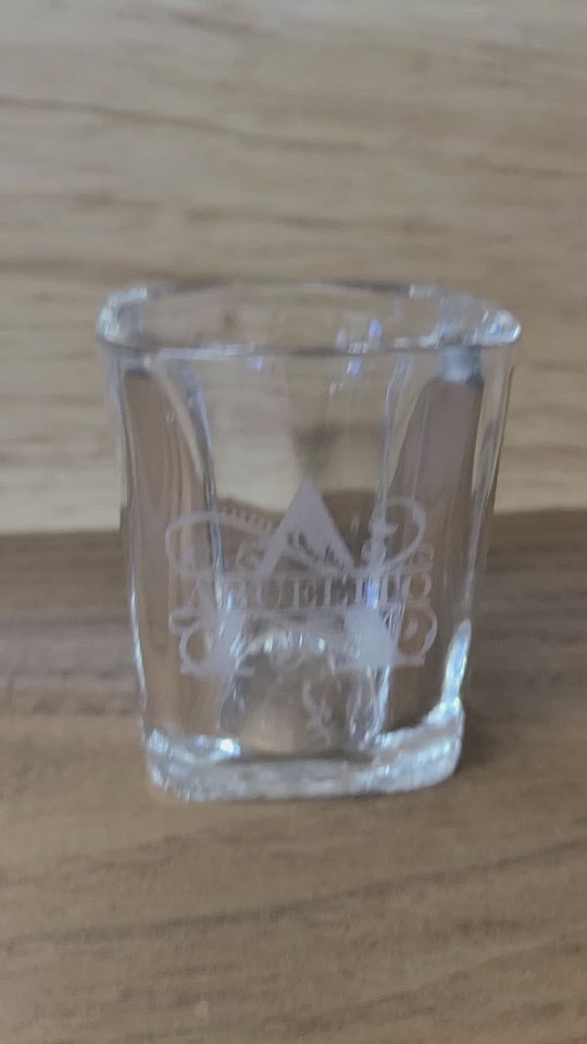 Custom Shot Glass - 2oz Square Shot Glass