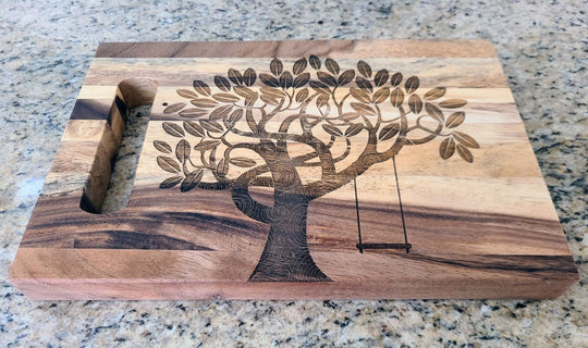 Custom Cutting Board - Tree of Life Acacia