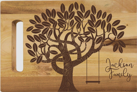 Custom Cutting Board - Tree of Life Acacia