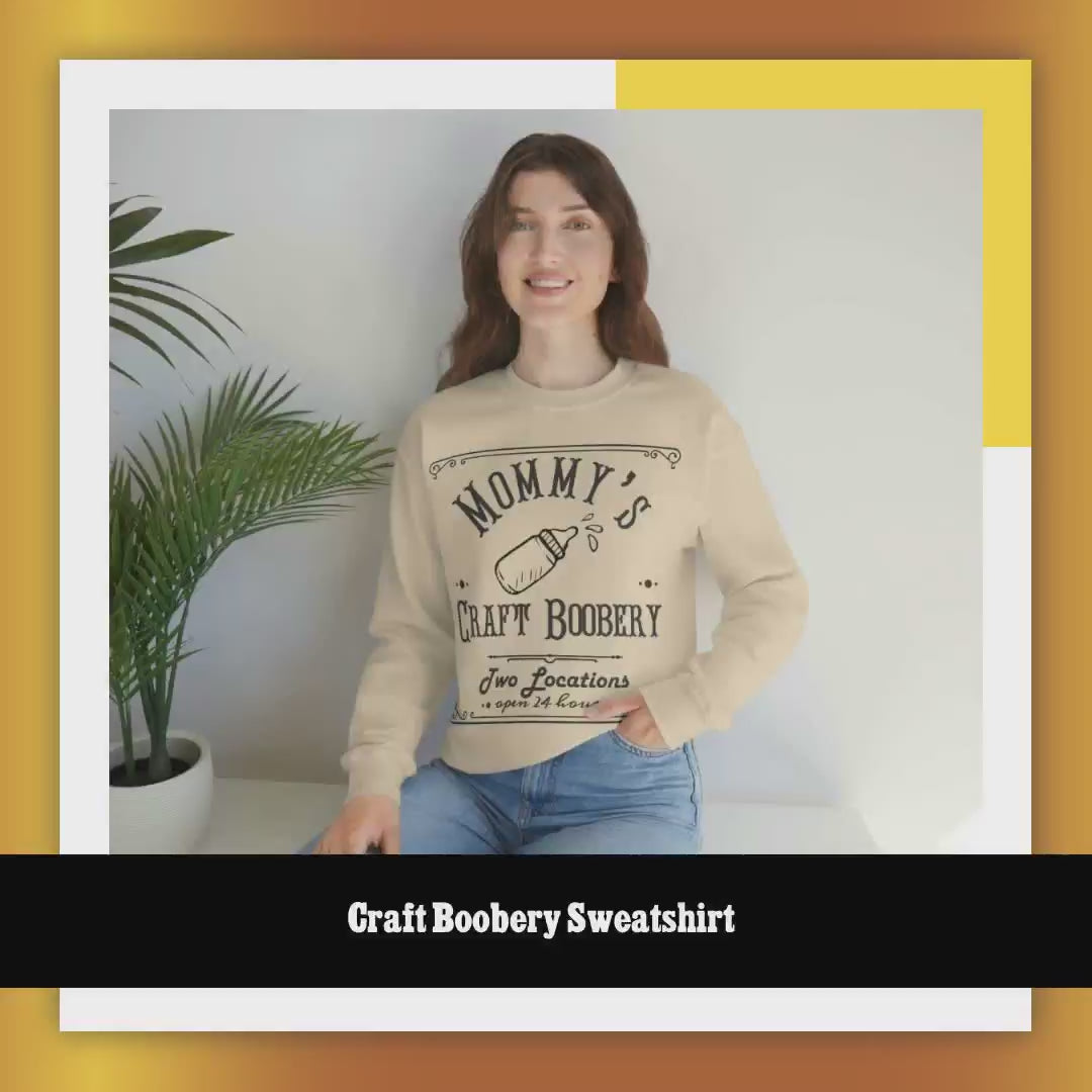 Craft Boobery Sweatshirt by@Outfy