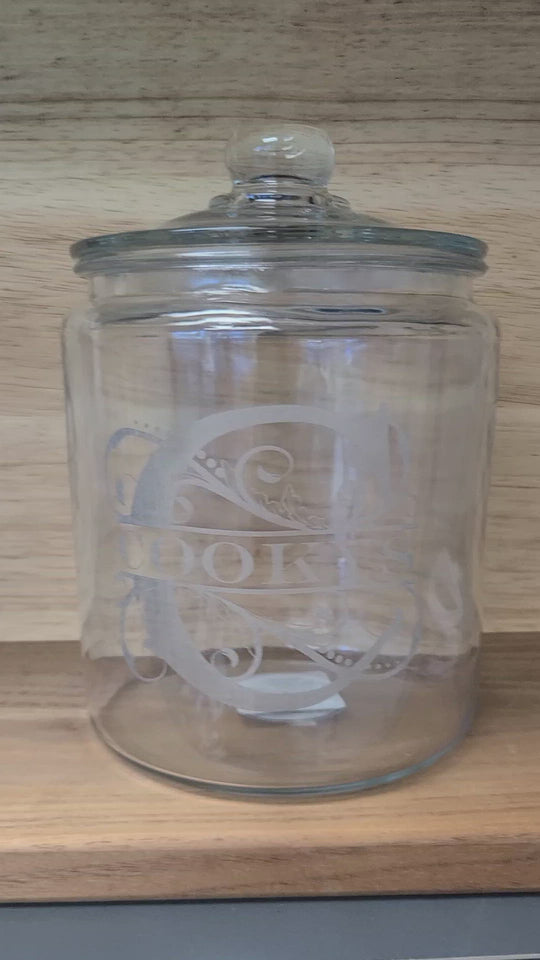 Custom Cookie Jar with Lid