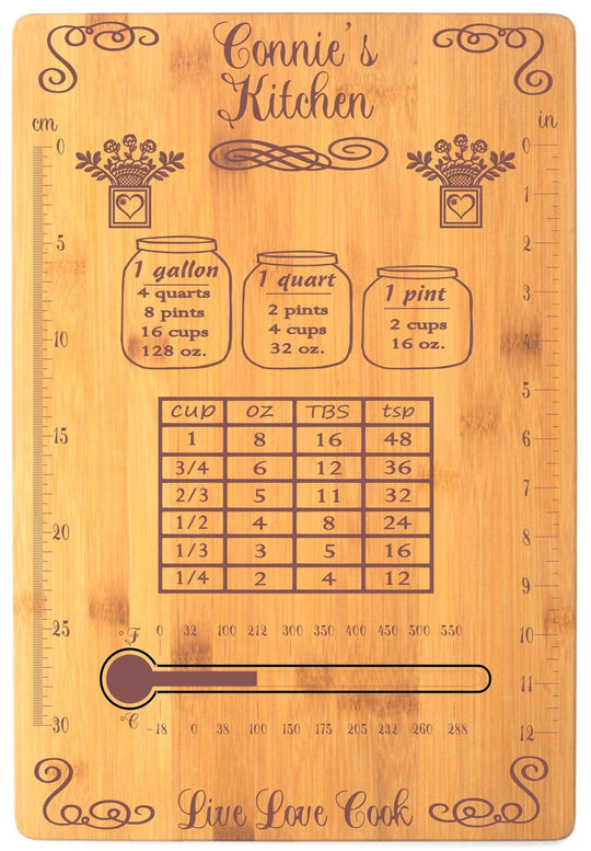 Kitchen Conversions Cutting Board - Bamboo Version 1 / Yes
