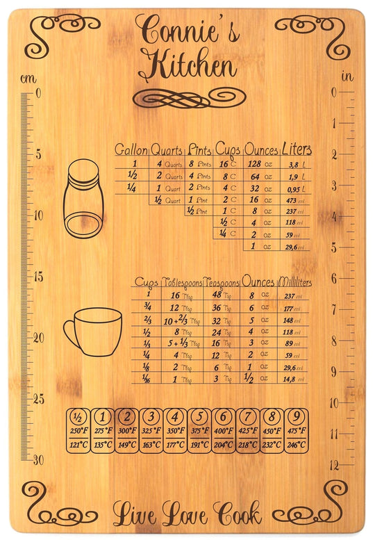 Kitchen Conversions Cutting Board - Bamboo Version 2 / Yes