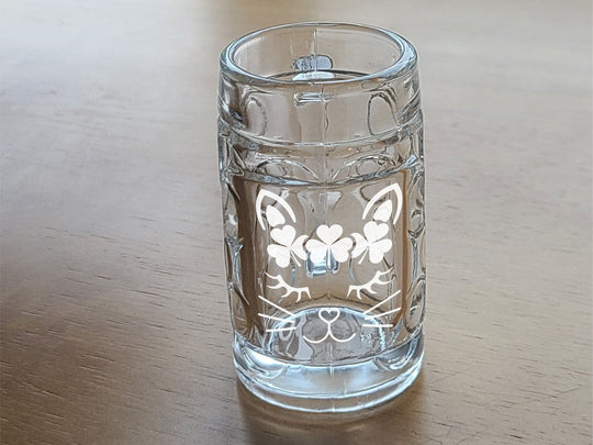 Mini Tavern Mug Beer Stein 1.35oz Shot Glass Cat