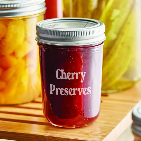 Personalized Canning Jars - 8oz Canning Jars