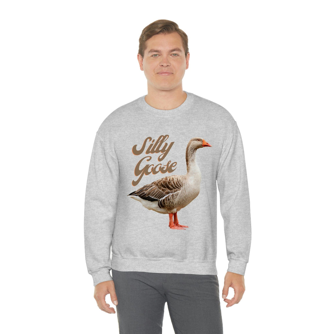 Silly Goose Sweatshirt - Unisex Heavy Blend Crewneck Sweatshirt