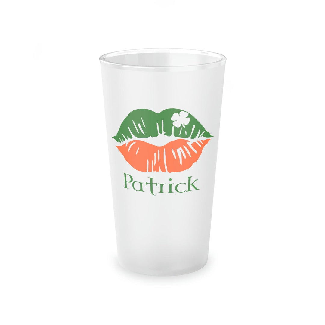 St. Patrick's Day Frosted Beer Pint Glass 16oz / Frosted