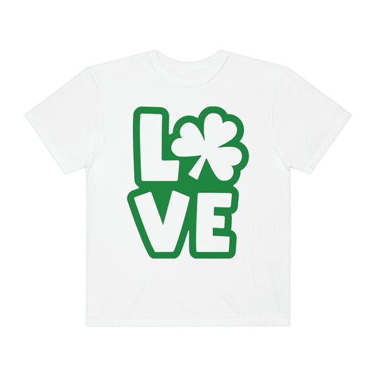 St. Patrick's Day Shirt Unisex Irish Love T-shirt White / 3XL