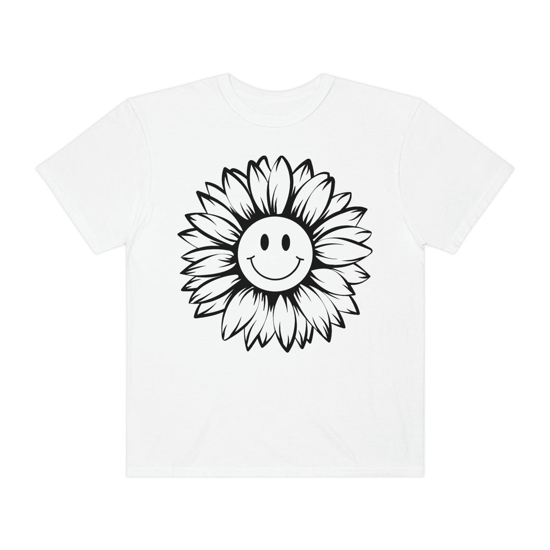 Sunflower Shirt Floral Tee Shirt White / S