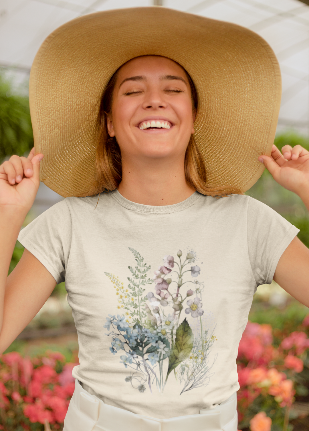 Cottagecore Spring Tee, Vintage Floral T-Shirt